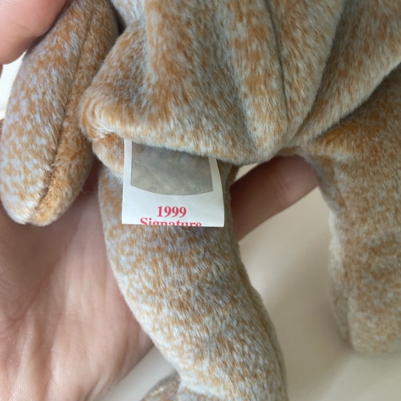 Ty 1999 Signature Bear Beanie Baby Original Retired Mint Condition Mint Tag - Picture 6 of 7